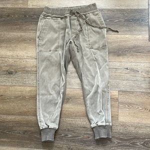 James Perse mixed media joggers